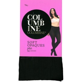 Columbine Plus Size Soft Opaque Tights 50 Denier