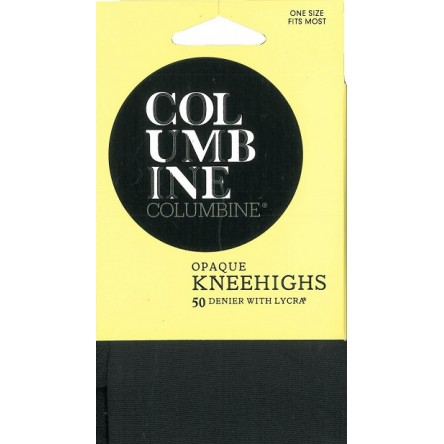 Columbine Opaque Knee Highs 50 Denier Columbine Opaque Knee Highs 50 Denier