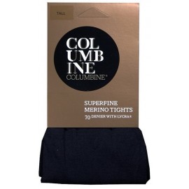 Columbine Superfine Merino Wool Tights with Lycra