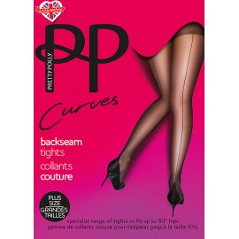 Pretty Polly Curves Backseam Tights