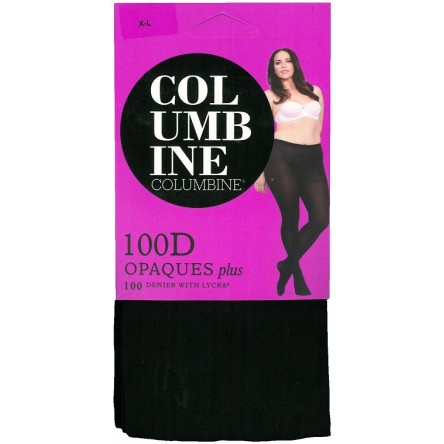 Columbine Plus 100 Denier Opaque Tights Columbine Plus 100 Denier Opaque Tights