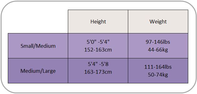 Pretty Polly Size Chart