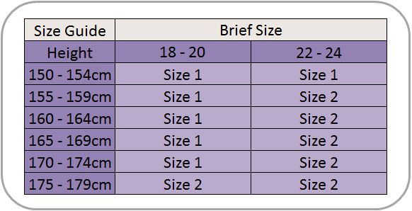 Voodoo Voluptuous Size Chart